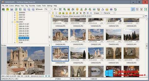 Captură de ecran FastStone Image Viewer pentru Windows 8