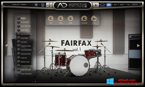 Captură de ecran Addictive Drums pentru Windows 8