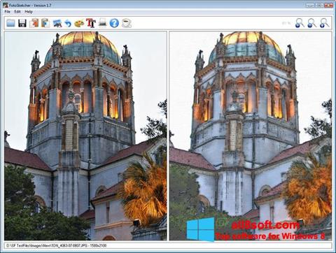 Captură de ecran FotoSketcher pentru Windows 8