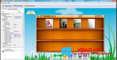 Captură de ecran Bookshelf pentru Windows 8