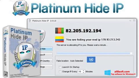 Captură de ecran Hide IP Platinum pentru Windows 8