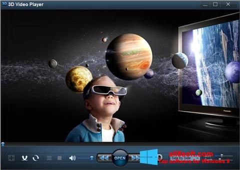 Captură de ecran 3D Video Player pentru Windows 8