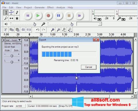 Captură de ecran Lame MP3 Encoder pentru Windows 8