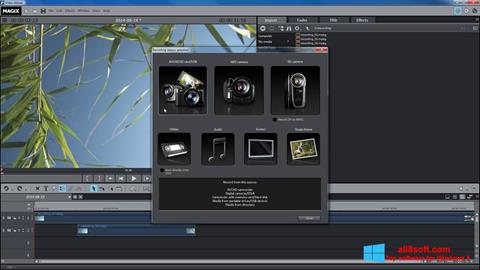 Captură de ecran MAGIX Movie Edit Pro pentru Windows 8