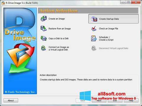 Captură de ecran R-Drive Image pentru Windows 8