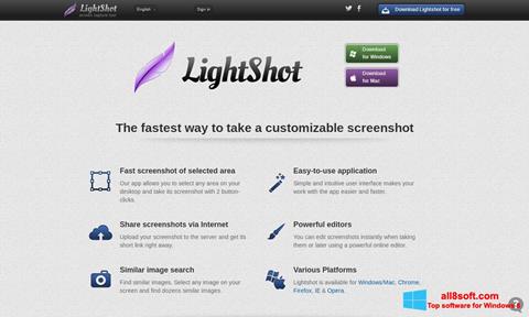 Captură de ecran LightShot pentru Windows 8