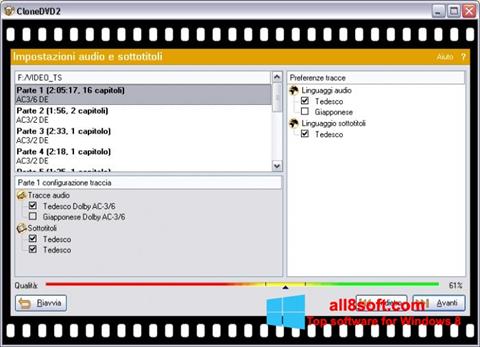 Captură de ecran CloneDVD pentru Windows 8