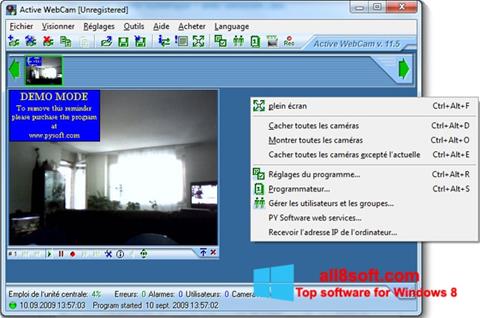 Captură de ecran Active WebCam pentru Windows 8