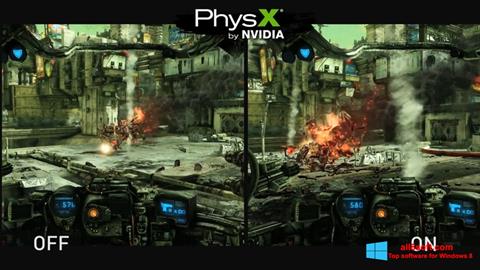 Captură de ecran NVIDIA PhysX pentru Windows 8