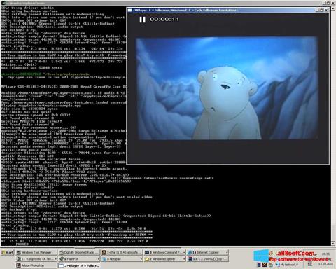 Captură de ecran MPlayer pentru Windows 8