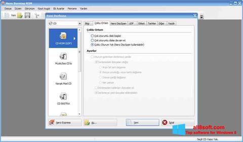 Captură de ecran Nero Micro pentru Windows 8