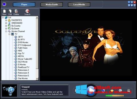 Captură de ecran Online TV Live pentru Windows 8